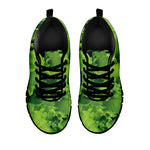 Salad Vegetable Print Black Sneakers