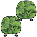 Salad Vegetable Print Car Headrest Covers