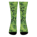 Salad Vegetable Print Crew Socks