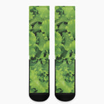 Salad Vegetable Print Crew Socks