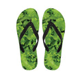 Salad Vegetable Print Flip Flops