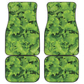 Salad Vegetable Print Front and Back Car Floor Mats
