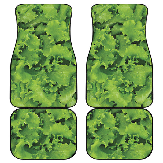 Salad Vegetable Print Front and Back Car Floor Mats