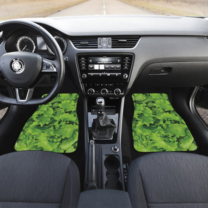 Salad Vegetable Print Front and Back Car Floor Mats