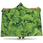 Salad Vegetable Print Hooded Blanket