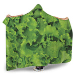 Salad Vegetable Print Hooded Blanket