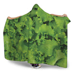 Salad Vegetable Print Hooded Blanket