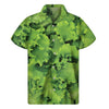 Salad Vegetable Print Men's Short Sleeve Shirt