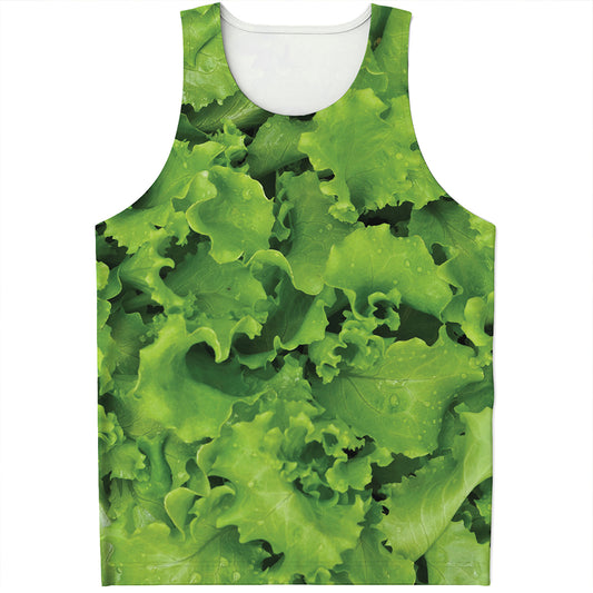 Salad Vegetable Print Men's Tank Top