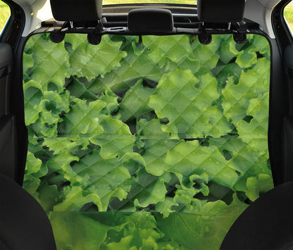 Salad Vegetable Print Pet Car Back Seat Cover