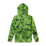 Salad Vegetable Print Pullover Hoodie