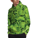Salad Vegetable Print Pullover Hoodie