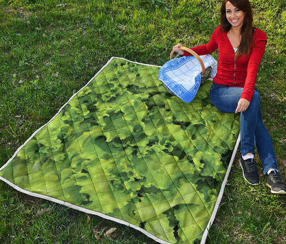 Salad Vegetable Print Quilt