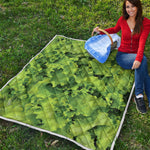 Salad Vegetable Print Quilt