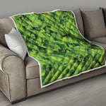 Salad Vegetable Print Quilt