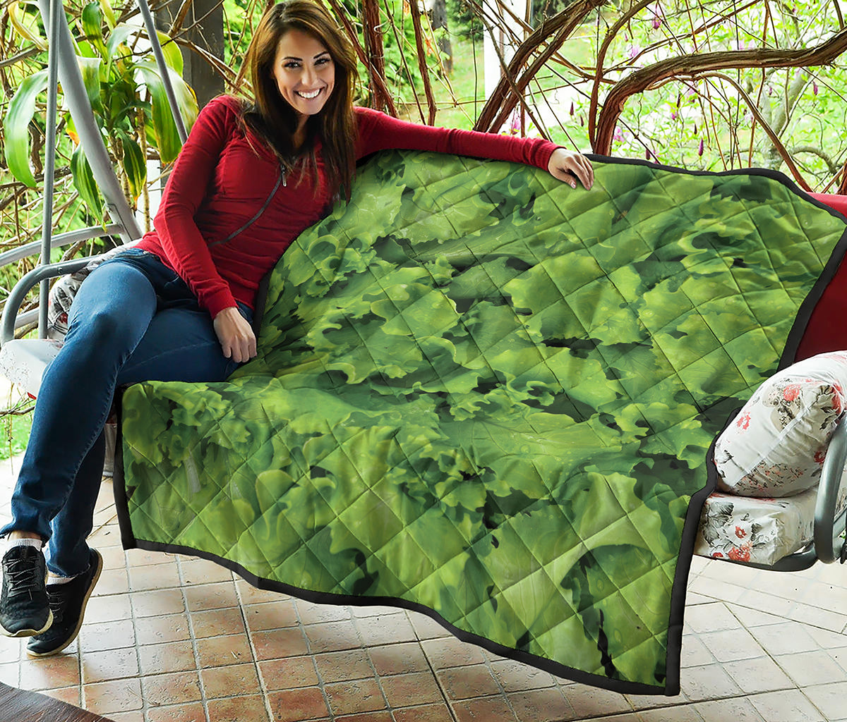 Salad Vegetable Print Quilt