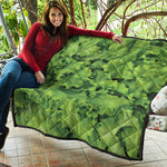 Salad Vegetable Print Quilt