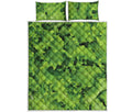 Salad Vegetable Print Quilt Bed Set