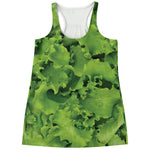 Salad Vegetable Print Women's Racerback Tank Top
