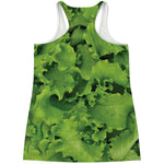 Salad Vegetable Print Women's Racerback Tank Top