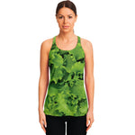 Salad Vegetable Print Women's Racerback Tank Top