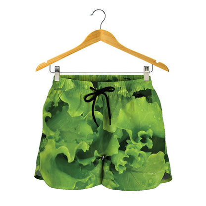 Salad Vegetable Print Women's Shorts