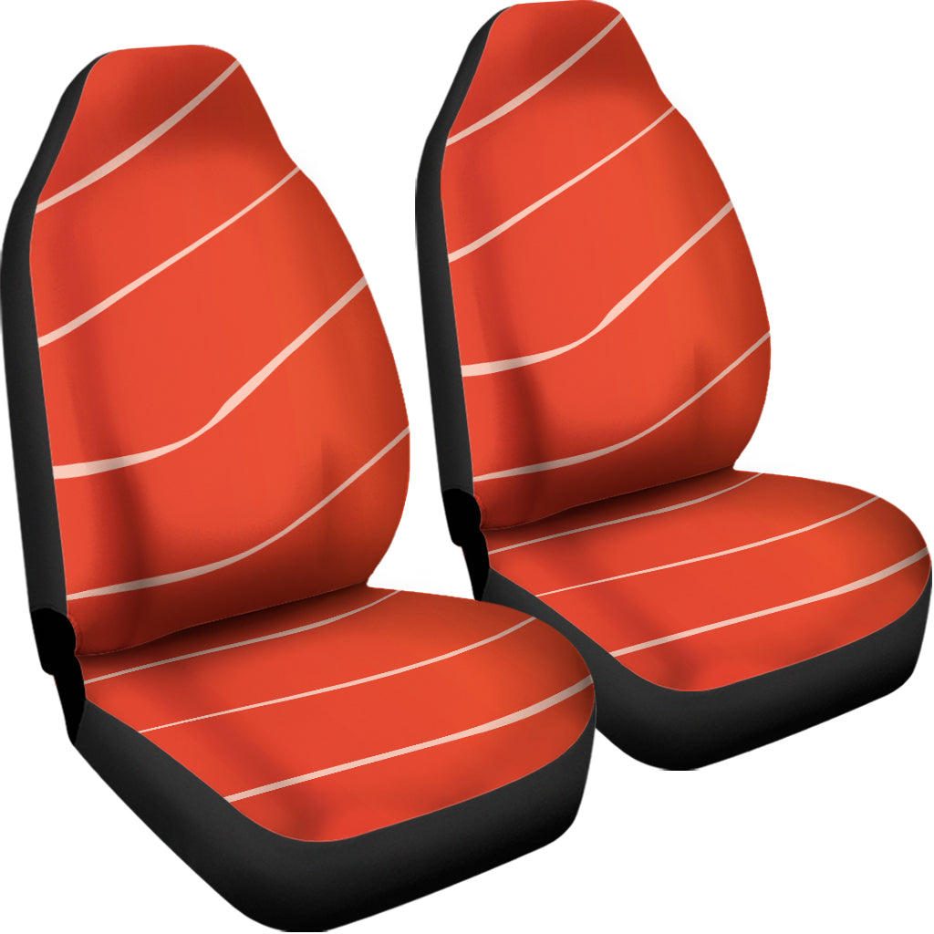 Salmon Artwork Print Universal Fit Car Seat Covers