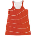 Salmon Artwork Print Women's Racerback Tank Top