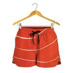 Salmon Artwork Print Women's Shorts