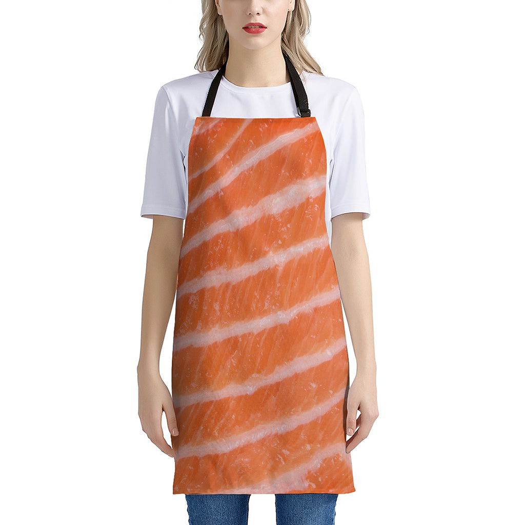 Salmon Fillet Print Apron