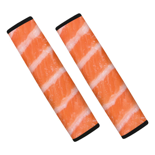 Salmon Fillet Print Car Seat Belt Covers