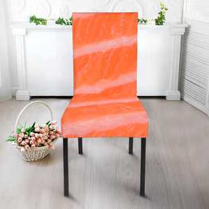 Salmon Fillet Print Dining Chair Slipcover