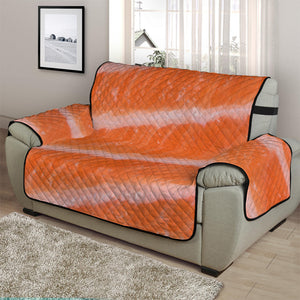 Salmon Fillet Print Half Sofa Protector