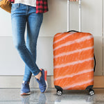 Salmon Fillet Print Luggage Cover