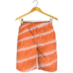 Salmon Fillet Print Men's Shorts
