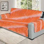 Salmon Fillet Print Oversized Sofa Protector