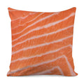 Salmon Fillet Print Pillow Cover