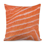 Salmon Fillet Print Pillow Cover