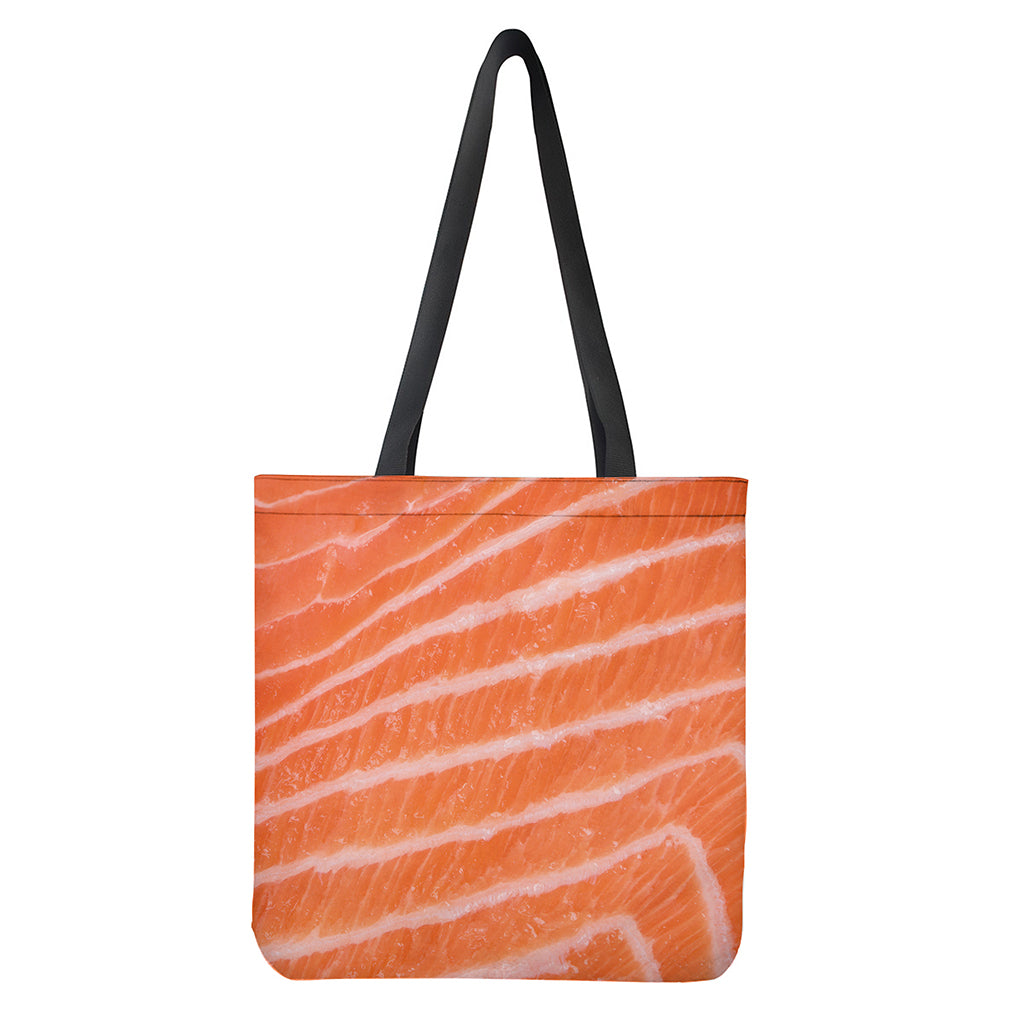 Salmon Fillet Print Tote Bag