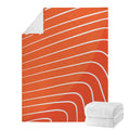 Salmon Print Blanket