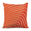 Salmon Print Pillow Cover