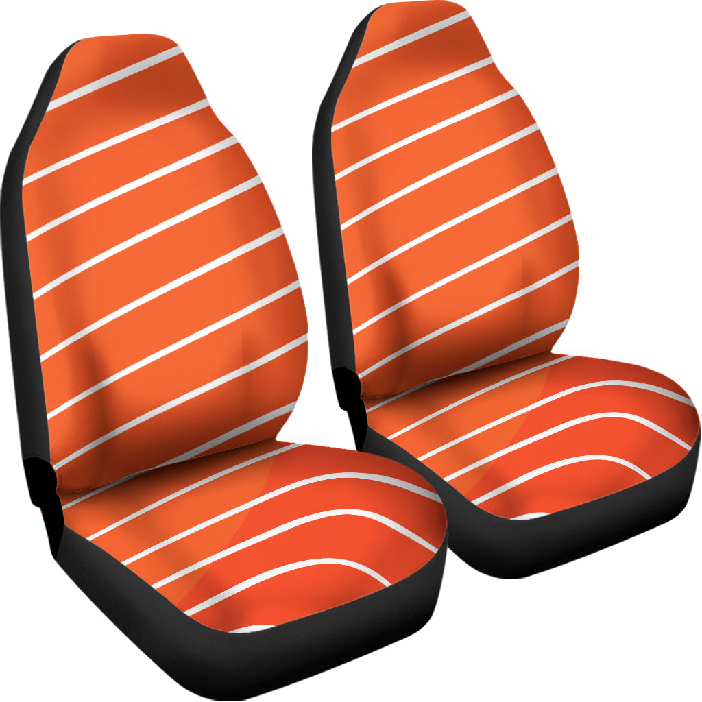 Salmon Print Universal Fit Car Seat Covers