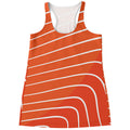 Salmon Print Women's Racerback Tank Top