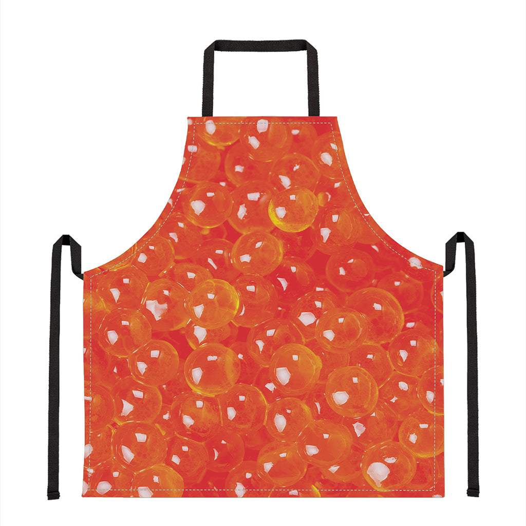Salmon Roe Print Apron