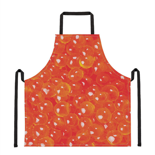 Salmon Roe Print Apron
