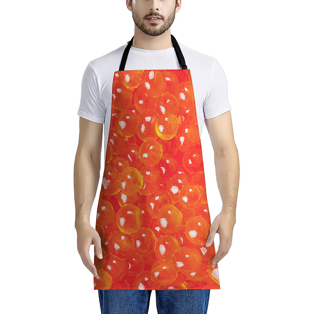 Salmon Roe Print Apron