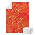 Salmon Roe Print Blanket