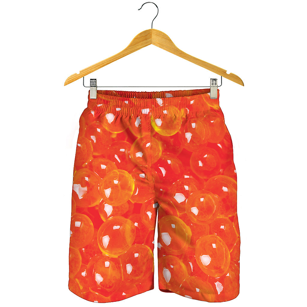 Salmon Roe Print Men's Shorts
