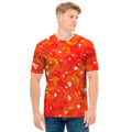 Salmon Roe Print Men's T-Shirt