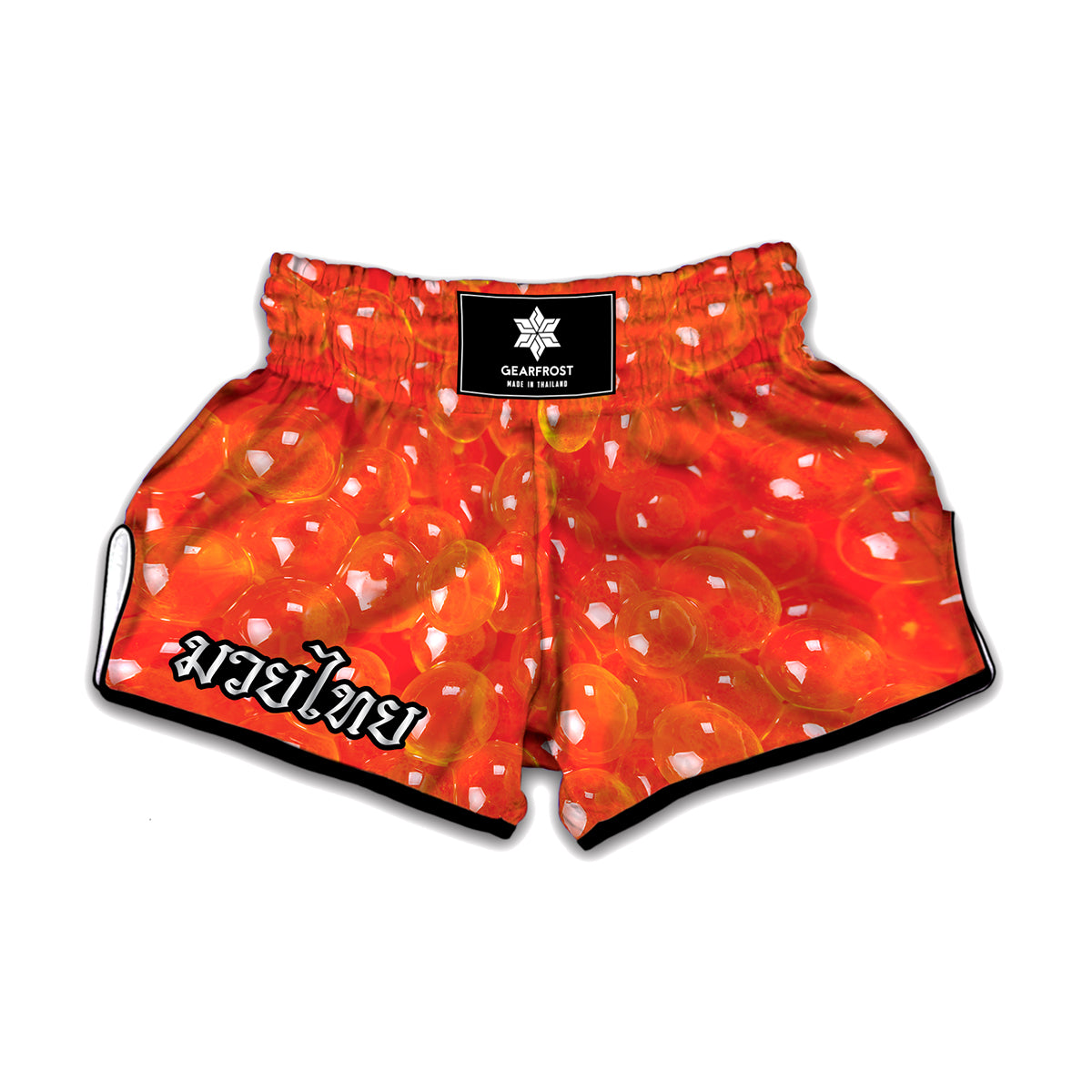 Salmon Roe Print Muay Thai Boxing Shorts